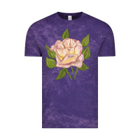 Cloud Purple Life's Little Pleasures Rose Vintage Tee - LillyAllenDesigns