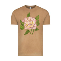 Vintage Camel Life's Little Pleasures Rose Vintage Tee - LillyAllenDesigns