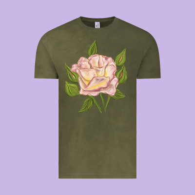 Life's Little Pleasures Rose Vintage Tee Designed By Lillyallendesigns