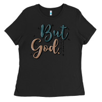 Black but god Ladies Tee - MaliasSmallBusiness