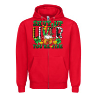 Red Shut up liver you're fine Zipper Hoodie - CowGirlArtShop