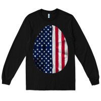 Black AMERICAN FLAG Long Sleeve Tee - Bettercallsaul