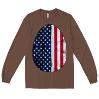 Chestnut AMERICAN FLAG Long Sleeve Tee - Bettercallsaul