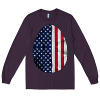 Plum AMERICAN FLAG Long Sleeve Tee - Bettercallsaul