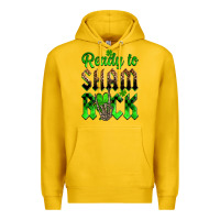 Lemon St. Patricks' Day ready to sham rock Premium Hoodie - OliviaCreatesArt