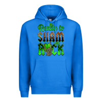 True Royal St. Patricks' Day ready to sham rock Premium Hoodie - OliviaCreatesArt
