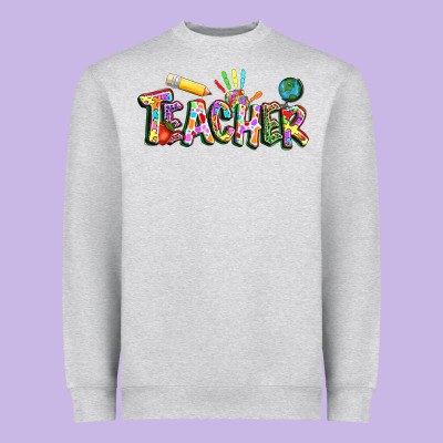Autism Teacher Heavyweight Sweatshirt Designed By Nancycooperartshop