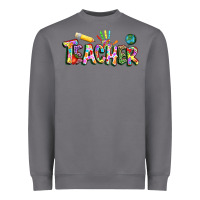 Storm Autism Teacher Heavyweight Sweatshirt - NancyCooperArtShop