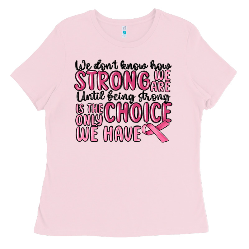 Breast Cancer Malia Ladies Tee by MaliasSmallBusiness | Teevron