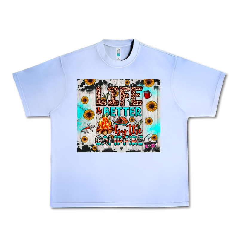 Life Is Better By The Campfire Urban Heavy Tee by JahusDesignShop | Teevron