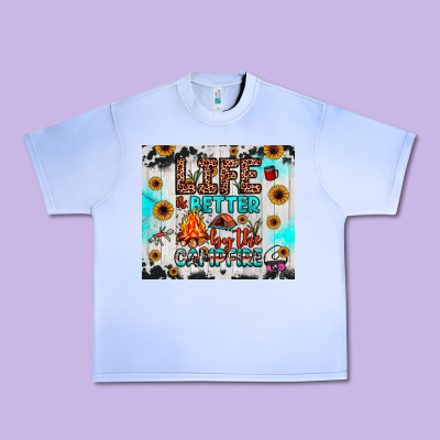 Life Is Better By The Campfire Urban Heavy Tee Designed By Jahusdesignshop