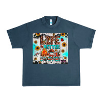 Midnight Navy life is better by the campfire Urban Heavy Tee - JahusDesignShop