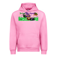 Fuchsia Pink Too Cute To Spook Baby Orangutan Urban Hoodie - LillyAllenDesigns