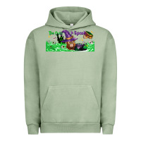 Pigment Oil Green Too Cute To Spook Baby Orangutan Urban Hoodie - LillyAllenDesigns