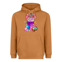 Meerkat Easter Coffee Cup Heavyweight Hoodie - BundleAndBundleShop