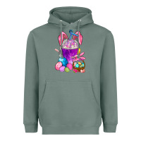 Sage Easter Coffee Cup Heavyweight Hoodie - BundleAndBundleShop