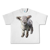 Lunar Rock southdown baby sheep Urban Heavy Tee - LillyAllenDesigns