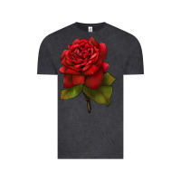 Vintage Black Oklahoma Rose Illustrations Vintage Tee - LillyAllenDesigns