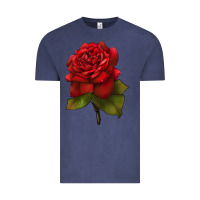 Vintage Denim Oklahoma Rose Illustrations Vintage Tee - LillyAllenDesigns