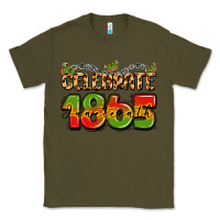 Army Green celebrate 1865 juneteenth Classic Tee - LillyAllenDesigns