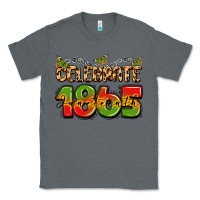 Charcoal Heather celebrate 1865 juneteenth Classic Tee - LillyAllenDesigns