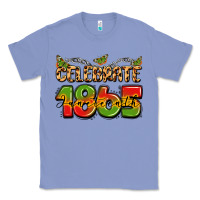 Colony Blue celebrate 1865 juneteenth Classic Tee - LillyAllenDesigns
