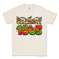 Natural celebrate 1865 juneteenth Classic Tee - LillyAllenDesigns