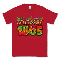Red celebrate 1865 juneteenth Classic Tee - LillyAllenDesigns
