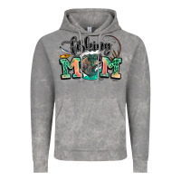 Cloud Rock fishing mom Vintage Hoodie - LillyAllenDesigns
