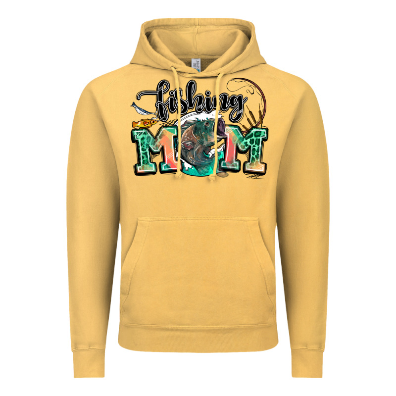 Fishing Mom Vintage Hoodie by LillyAllenDesigns | Teevron