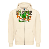 Sandshell Kiss me i am irish St. Patrick's Day Zipper Hoodie - CowGirlArtShop