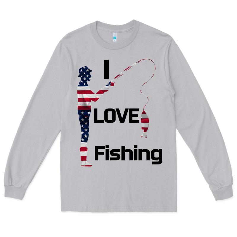 I Love Fishing Long Sleeve Tee by Bettercallsaul | Teevron