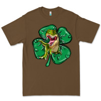 Cacao dinosaur st patricks day Premium Tee - MaliasSmallBusiness