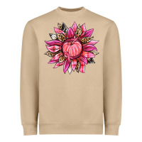 Mushroom breast cancer sunflower Heavyweight Sweatshirt - texasbilliewilder