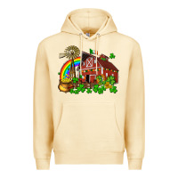 Pina Colada St. Patrick's farm with gold Premium Hoodie - OliviaCreatesArt