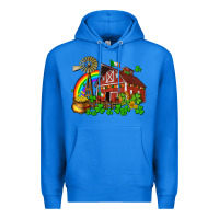 True Royal St. Patrick's farm with gold Premium Hoodie - OliviaCreatesArt
