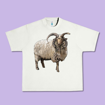 Navajo Churro Sheep Urban Heavy Tee Designed By Lillyallendesigns