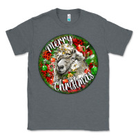 Charcoal Heather christmas lincoln sheep Classic Tee - LillyAllenDesigns