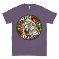 Lavender christmas lincoln sheep Classic Tee - LillyAllenDesigns