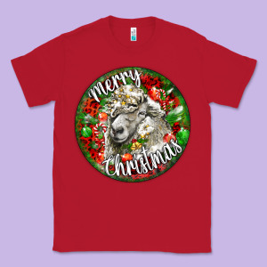 Christmas Lincoln Sheep Classic Tee Designed By Lillyallendesigns