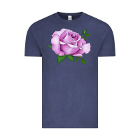 Vintage Denim Life's Little Pleasures Rose Vintage Tee - LillyAllenDesigns