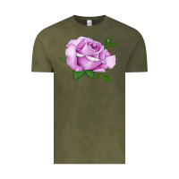 Vintage Olive Life's Little Pleasures Rose Vintage Tee - LillyAllenDesigns