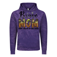 Cloud Purple brave mom from son up to son down Vintage Hoodie - LillyAllenDesigns