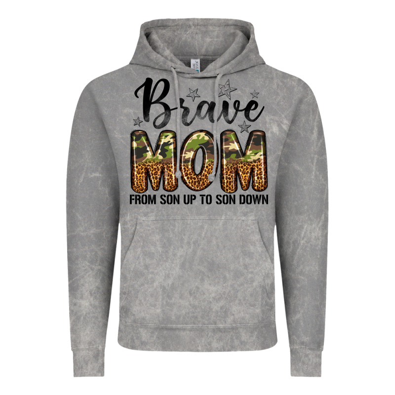Brave Mom From Son Up To Son Down Vintage Hoodie by LillyAllenDesigns | Teevron