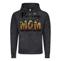 Vintage Black brave mom from son up to son down Vintage Hoodie - LillyAllenDesigns