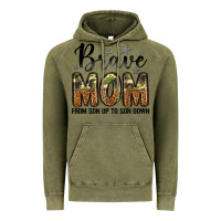 Vintage Olive brave mom from son up to son down Vintage Hoodie - LillyAllenDesigns