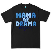 Black mama of drama boy mom Premium Tee - MaliasSmallBusiness