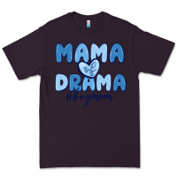 Plum mama of drama boy mom Premium Tee - MaliasSmallBusiness