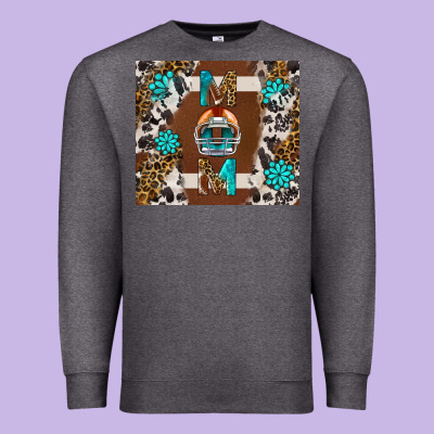 American Football Mom Tumbler Premium Sweatshirt Designed By Bundleandbundleshop