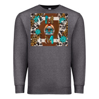 Charcoal Heather american football mom tumbler Premium Sweatshirt - BundleAndBundleShop